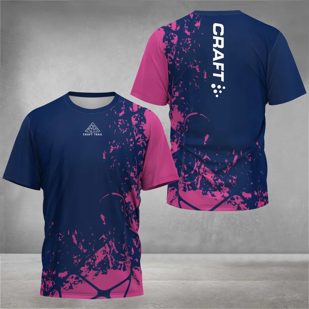 Badminton Lovers - Fashion Tie-Dye Printed Crew Neck T-Shirt