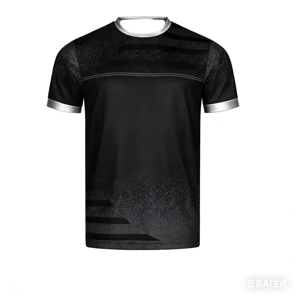 Badminton Hall - New Men Table Tennis T-Shirt Gradient