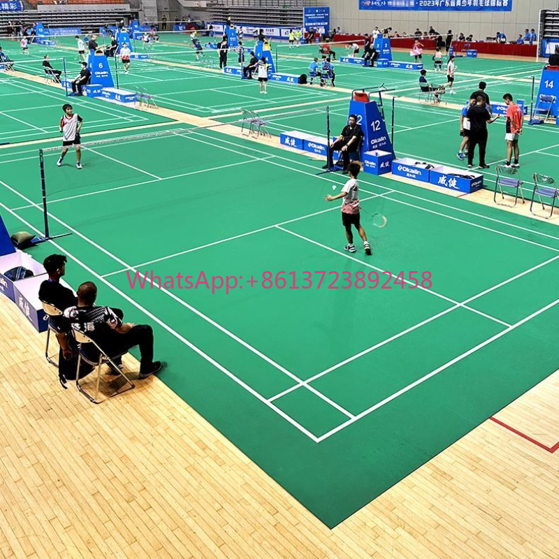 Badminton court floor mat indo - Badminton Hall 评论和价格