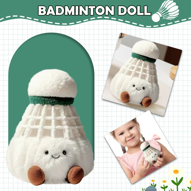 Badminton Plush Pendant Cute K - Badminton Denmark 评论和价格
