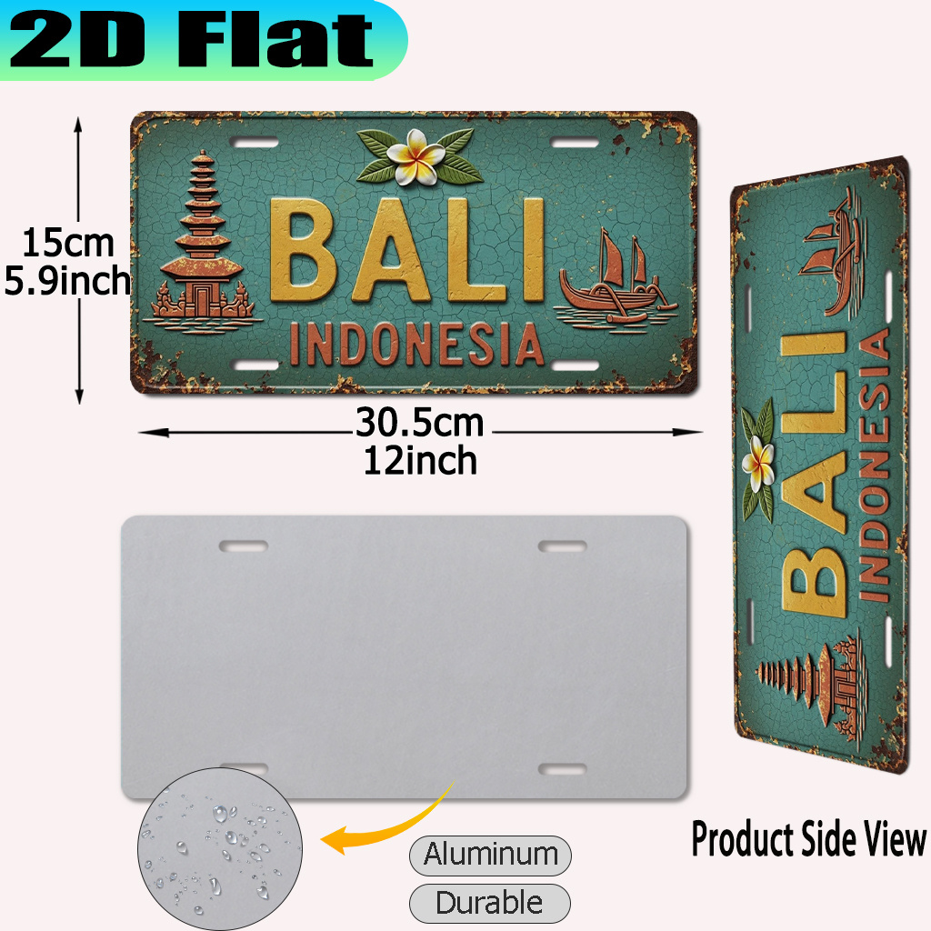 2D Flat Bali Indonesia Vintage - Badminton Indonesia 评论和价格