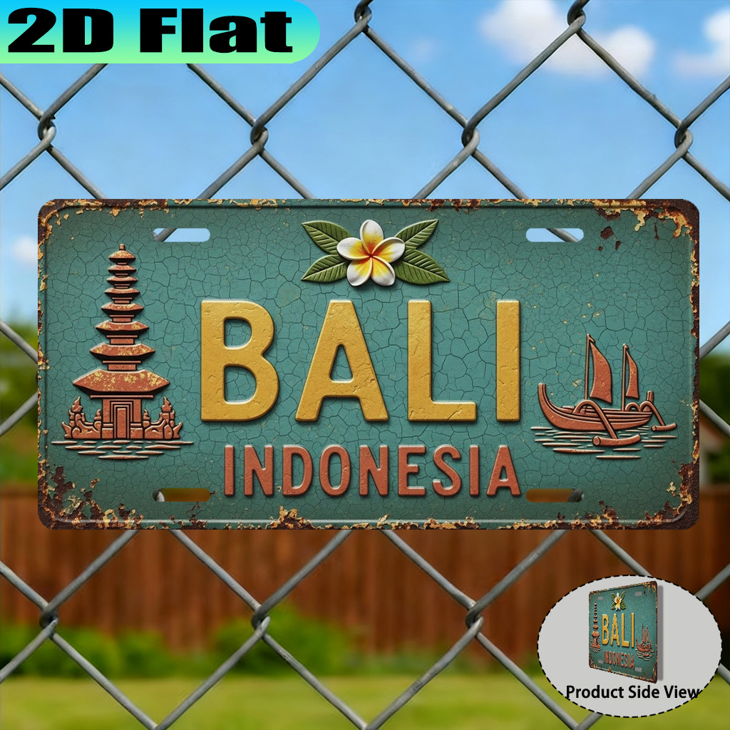 2D Flat Bali Indonesia Vintage - Badminton Indonesia 评论和价格