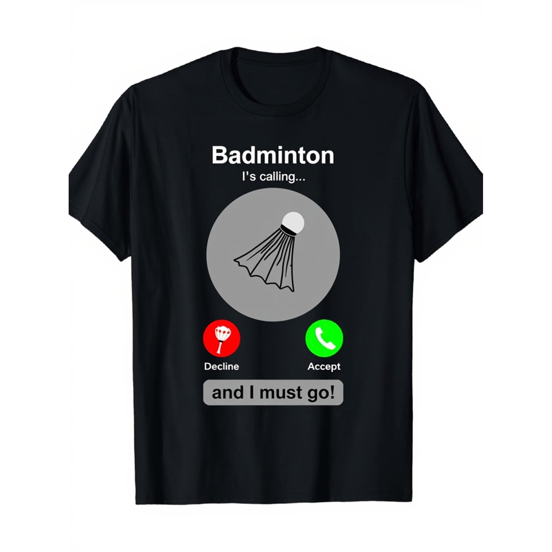 Badminton Calling Funny Graphi - Badminton Is Calling 评论和价格