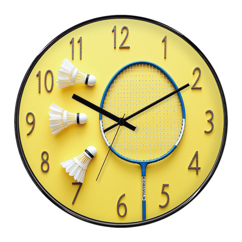 Badminton Hall Wall Clock Gymn - Badminton Hall 评论和价格