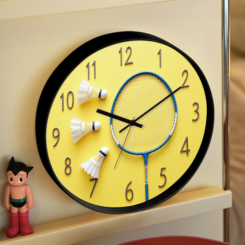 Badminton Hall Wall Clock Gymn - Badminton Hall 评论和价格