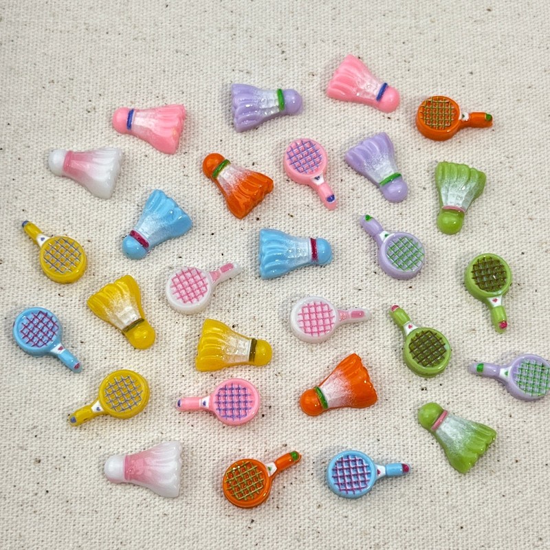 20pcs 3D Mini Cartoon Simulate - Badminton Minion 评论和价格