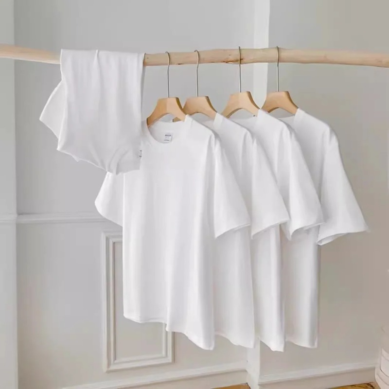 Mens Crew Neck T Shirt Minimal - Badminton Lovers 评论和价格